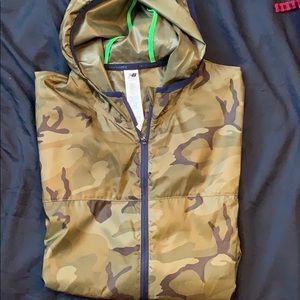 New balance camo windbreaker